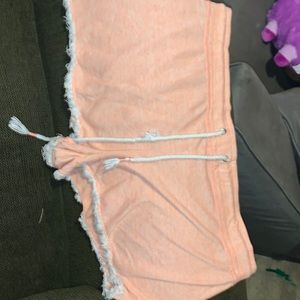 womens pink shorts